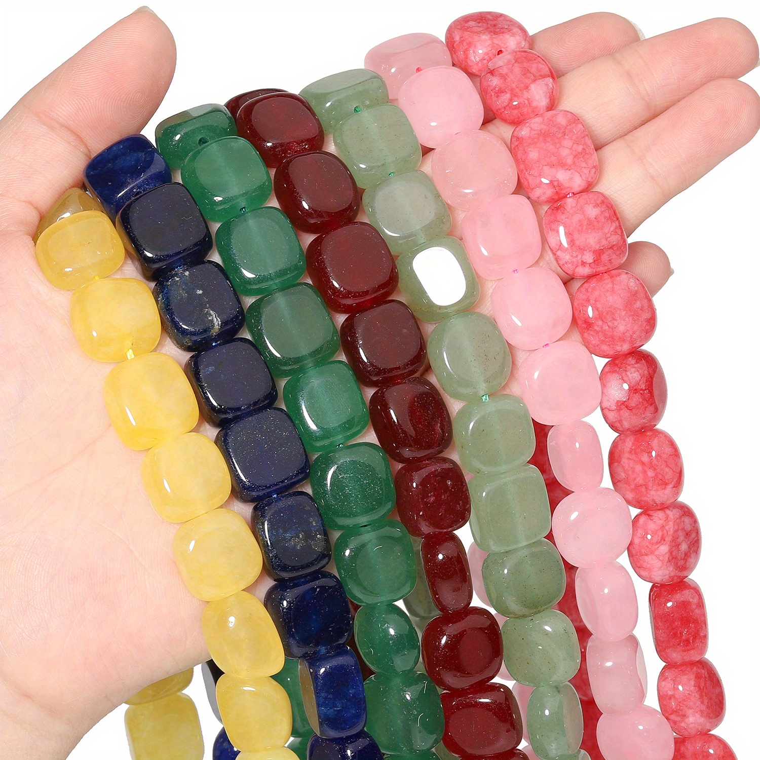 Natural Stone Beads Assortments for Jewelry Making